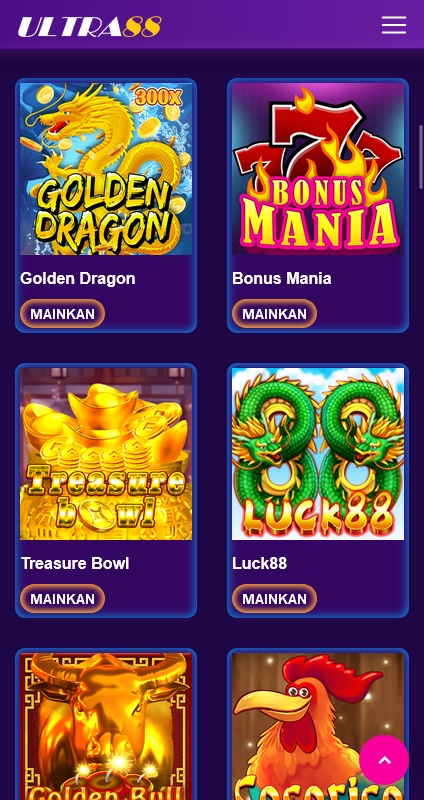 Untuk mendaftar di ULTRA88